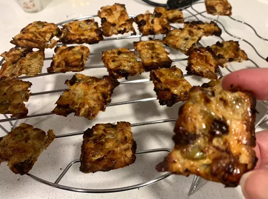 galletas de platano - Garrapiñadas y frutos secos de Jerez