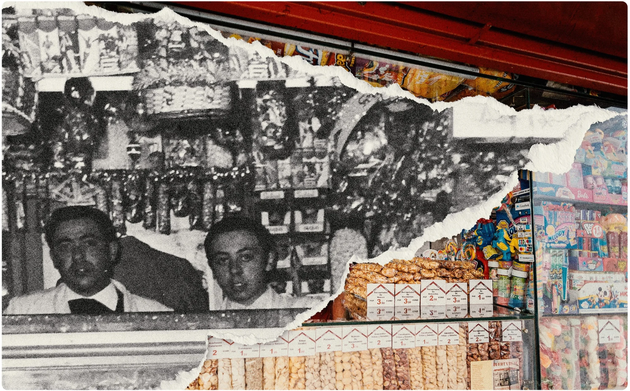foto histórica de Garrapiñadas Puerta Real