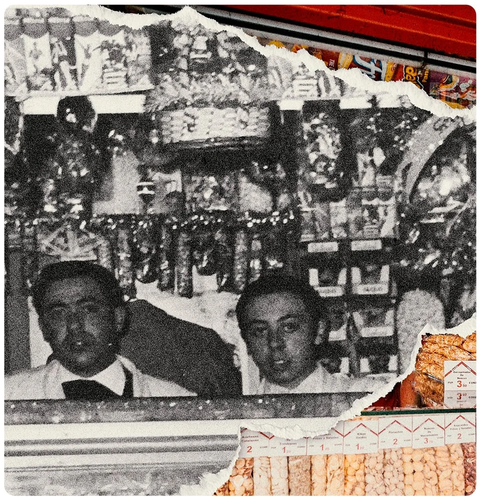 foto histórica de Garrapiñadas Puerta Real